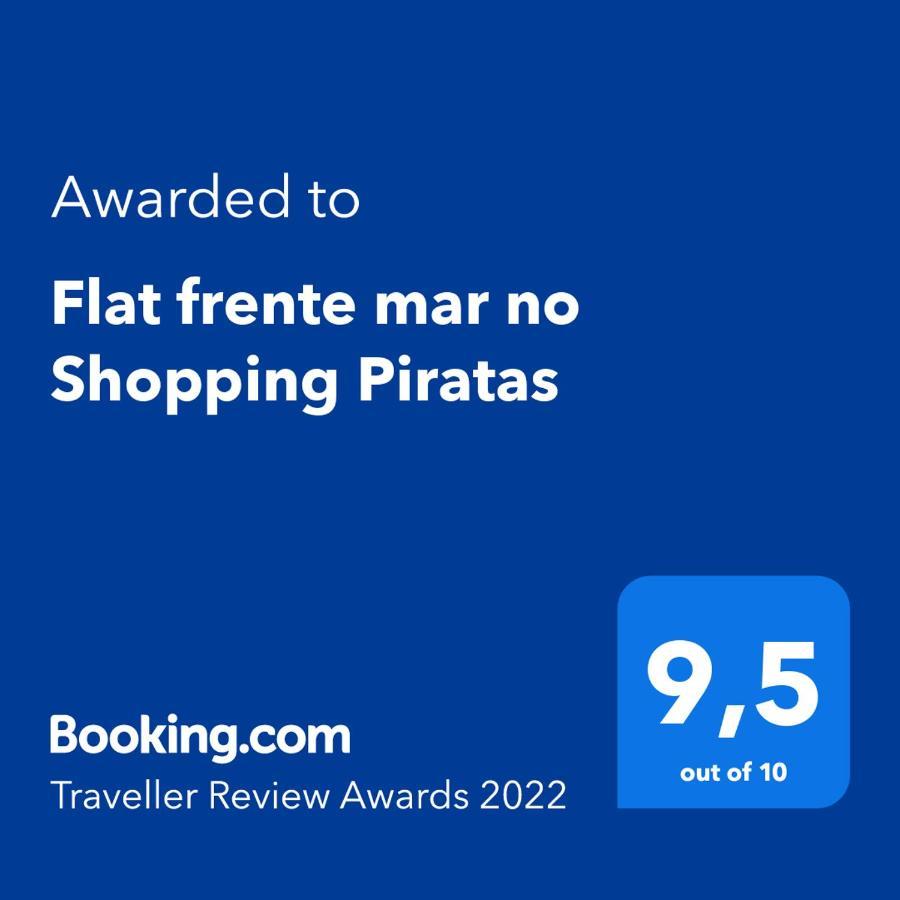Flat Frente Mar No Shopping Piratas , Com Estacionamento Gratuito Διαμέρισμα Άνγκρα Ντος Ρέις Εξωτερικό φωτογραφία